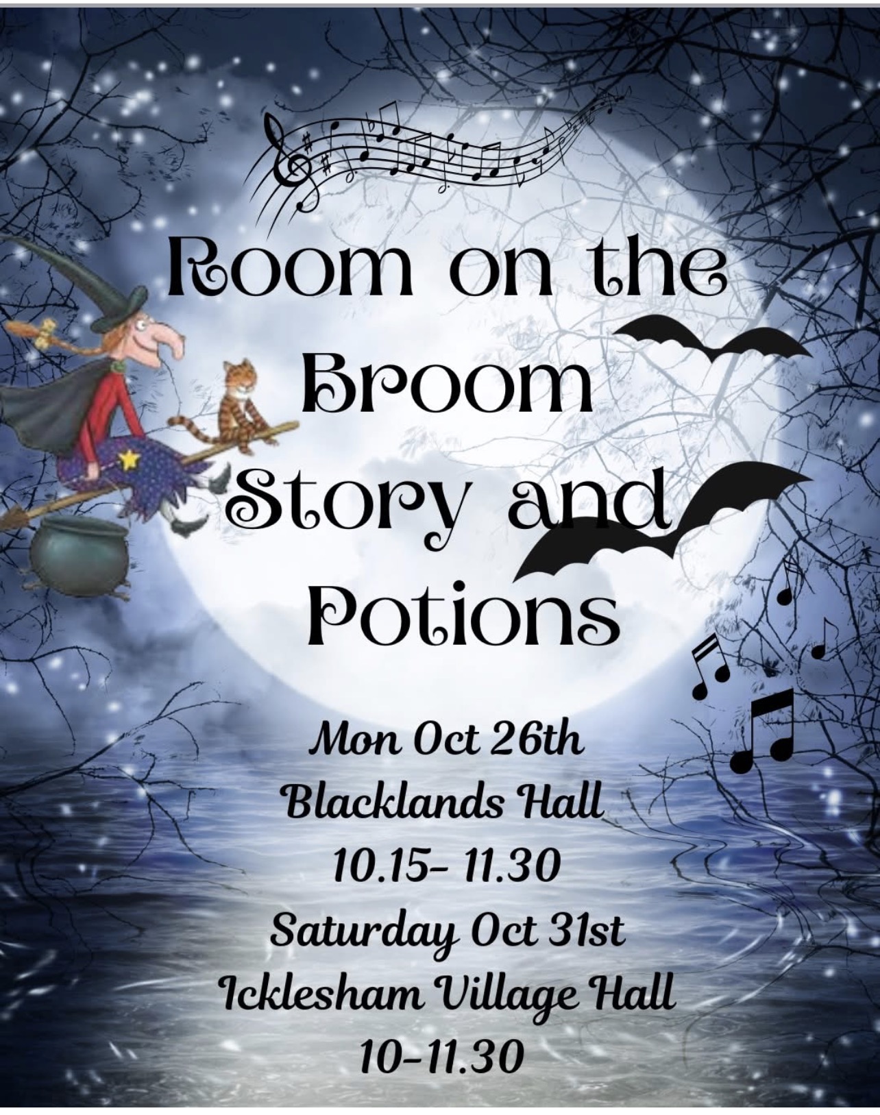 Room on the Broom Story and Potions