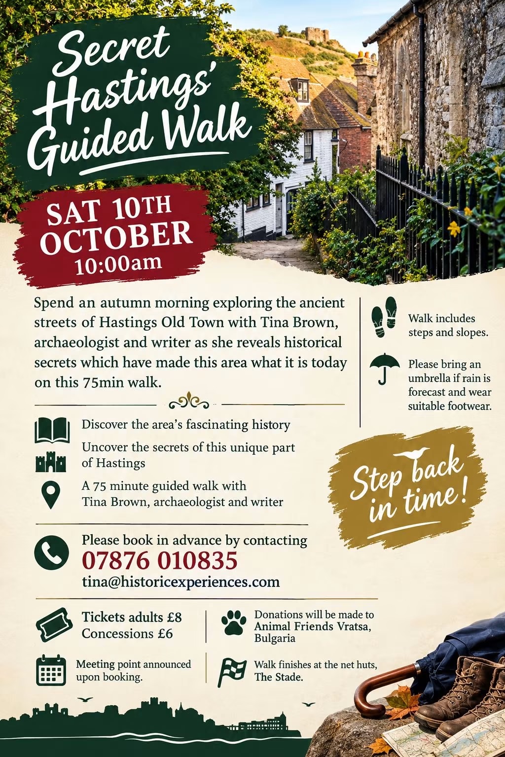 Secret Hastings' Guided Walk